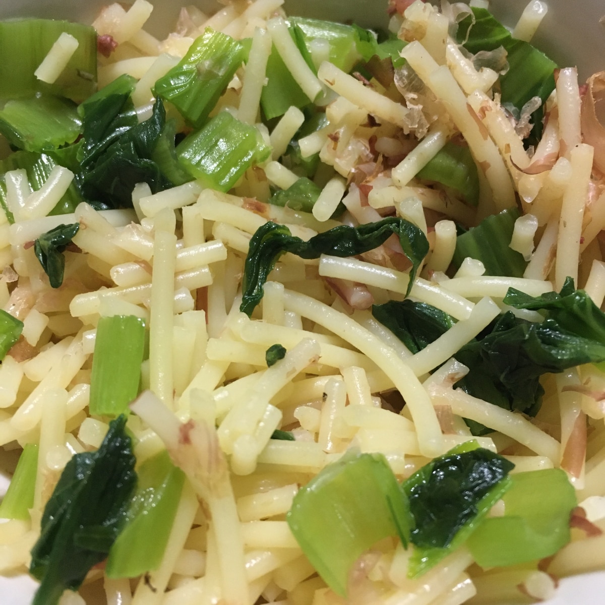 離乳食完了期 小松菜と鰹節の和風パスタサラダ レシピ 作り方 By りし 楽天レシピ 離乳食完了期 小松菜と鰹節の和風パスタサラダ レシピ 作り方 By りし 楽天レシピ